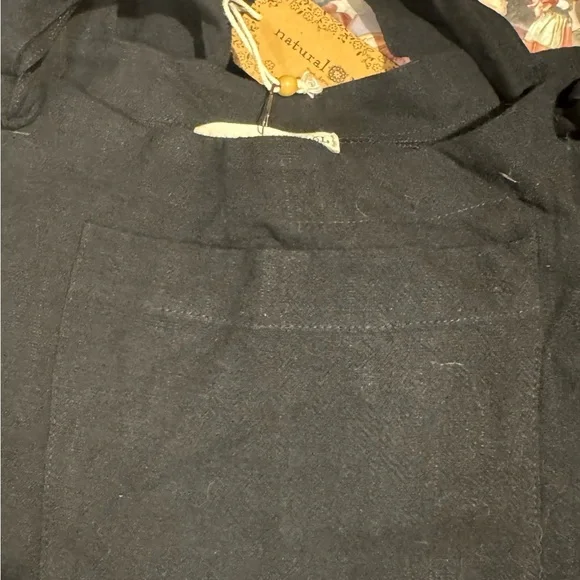 NATURAL LIFE Black Bohemian Romper - Picture 4 of 5